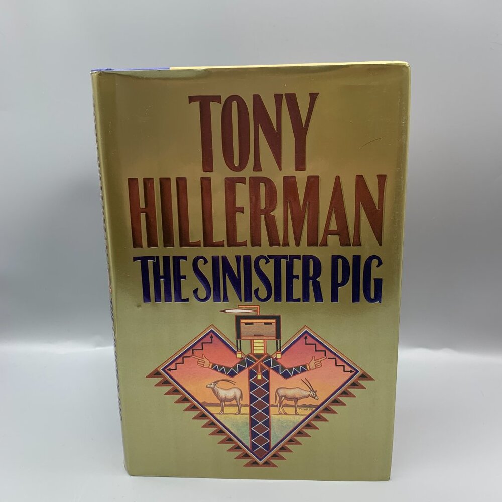 The Sinister Pig Hardcover Mystery by Tony Hillerman